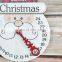 2021 wooden snowman sign Christmas pendant creative Christmas countdown home decoration holiday calendar pendant