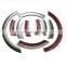 PP Wide Body Wheel Fender Flares (wheel eyebrow) for AUDI Q5 2009-up auto cars parts
