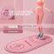 High Density Non Slip Thick Tpe Yoga Skipping Mat 8Mm Tpe Oval   Skipping Rope Mat