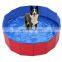 Dog Pool Foldable Swimming Pool Portable Pet Bath Swimming Tub Indoor & Outdoor Dogs Cats Kids Collapsible Pet Pool