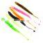 6pcs/lot Soft Earthworm Fishing Lure  Soft silicone Worms Jig Fishy Smell Wobbler Fishing Bait Artificial Baits