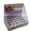custom made cosmetic counter cardboard display watch display stand