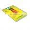 Customized printing food packaging bag with the hangle printed rice bag