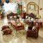 CBMmart Italian classical luxury living room furniture wood carved royal sofa set