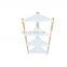 Bamboo Triangle Standing Shelf 4-Tier Storage Shelf In Bathroom