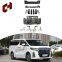 Ch Auto Modified Wide Front Lip Support Splitter Rods Tail Lights Conversion Bodykit For Toyota Alphard 2018-2020
