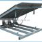 stationary hydraulic loading dock ramp leveler