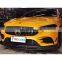 Front Bumper Canards Light Weight and High Strength Body Kits Dry Carbon Fiber For BENZ AMG A35