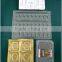 Gold Silver PVC Rigid Film For Blister For Chocolate Package