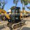 China Top brand sany SY35 3ton mini digger with Japan mistubish engine price low on sale in China