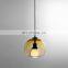 Nordic creative restaurant glass pendant light hotel bedside bedroom den room restaurant bar designer droplamp