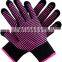 Professional Silicone Dotted Anti-slip Heat Proof Hair Styling Gloves Curling Gloves