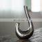 Korea Modern INS Minimalist INS Style Ceramic Swan Neck Silver Plating Home Decor Ceramic Vase