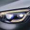 upgrade to the latest full LED headlamp headlight with font scanning function for mercedes benz GLC W253 head lamp 2016-2021