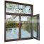 new doors and windows chic and delicate hollow core thin-wall combined section aluminium vertical casement window