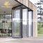 10 years warranty bifold doors aluminium folding patio frameless folding glass doors for houses