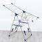 China factory Foldable Folding houseware gullwing retail rose gold shoes men's clothes display rack