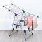 China factory Foldable Folding houseware gullwing retail rose gold shoes men's clothes display rack