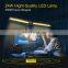 Dual Head Desk Lamp 3 Colors Lighting 10 Stepless Dimming Modern Table Lamp for Reading Study Work