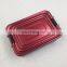 Food Grade Rectangular Metal Aluminium Bento Lunch Box
