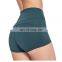 Wholesale women gym wear booty high waisted workout gym yoga shorts