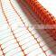 factory price economic 100X40mm plastic orange safety net