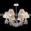 Modern K9 Crystal Luxury Wedding Lobby Decoration Pendant Light Indoor LED Light Fixtures