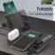 3 in 1 Wireless Charging Station 15W Fast Wireless Charger Stand Phone Holder for Smart Phone Watch Earphone Output Power 5W