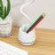 Table Lamp LED Flexo Desk Lamp Touch Dimming Bright Office Modern USB Rechargeable Eye Protect Reading Lamp Phone Pen Holder