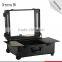 Professional beauty makeup vanity case/trolley makeup box with lighted mirror