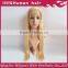 2015 Qingdao new high quality human hair lace wigs blonde