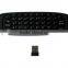 Alibaba Hot selling ,2.4G Dual-color LED flexible Wireless keyboard fly airmouse,Air mouse