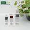 5ml tube glass bottle with silve dropper cap for essential oil , alibaba china tube oil bottle , mini tube dropper bottle