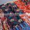Wholesale New Lady Fashion Patch Printed Cotton Scarf With Tassel