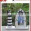 Mediterranean style lighthouse wooden funny photo frame design for baby