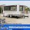 Commercial design mobile food cart/sliding window food vending trailer for sale