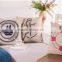 Cotton linen pillow cover cushion sofa sailor office car cushions, American country cushions