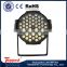 party led rgbw indoor party light 54x3w led