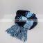 winter hat knitted beanies cap and scarf attached