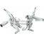 ARS-1199 Customized OEM Aluminum Motorbike CNC Passenger Foot Pegs for Ducati 1199