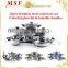 MSF-3020 $ 10.49USD 12pcs stainless steel cookware set Black, Green, Blue & Brown 4 colors to choose most popular pomotion set