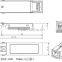 Factory price wdm optical transceiver bi-directional simplex lc sc optional 2.5g sfp module