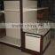 Double side with good quality supermarket metal store rack shelf factory direct sale