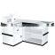Whole retail store Stainless cashier counter with keyboard holder