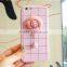 Flower Phone Case for Iphone 6s 6s Plus Elegant TPU Cover with Bell