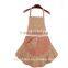 2015 new products cute apron resturant work apron for girl construction work apron