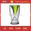 New double wall mermaid fish shaped wine glass cup