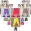 Girls latest fashion cotton pants,Mix color ruffle pants,Kids pants by Comfortable fabricr