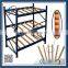 Factory productionline use Carton pallet flow wheel rack and shelving