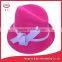 woman's fashionable fedora hats with flower